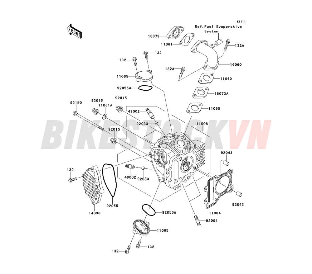 ENGINE CYLINDER HEAD