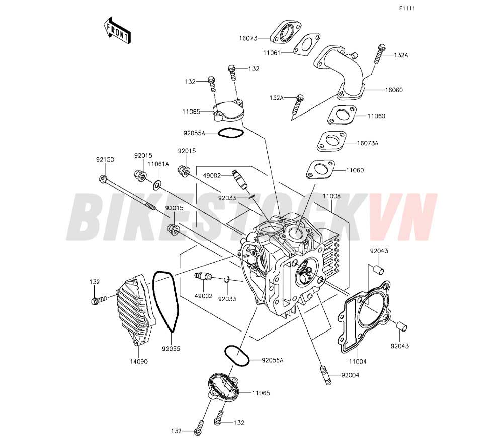 ENGINE CYLINDER HEAD