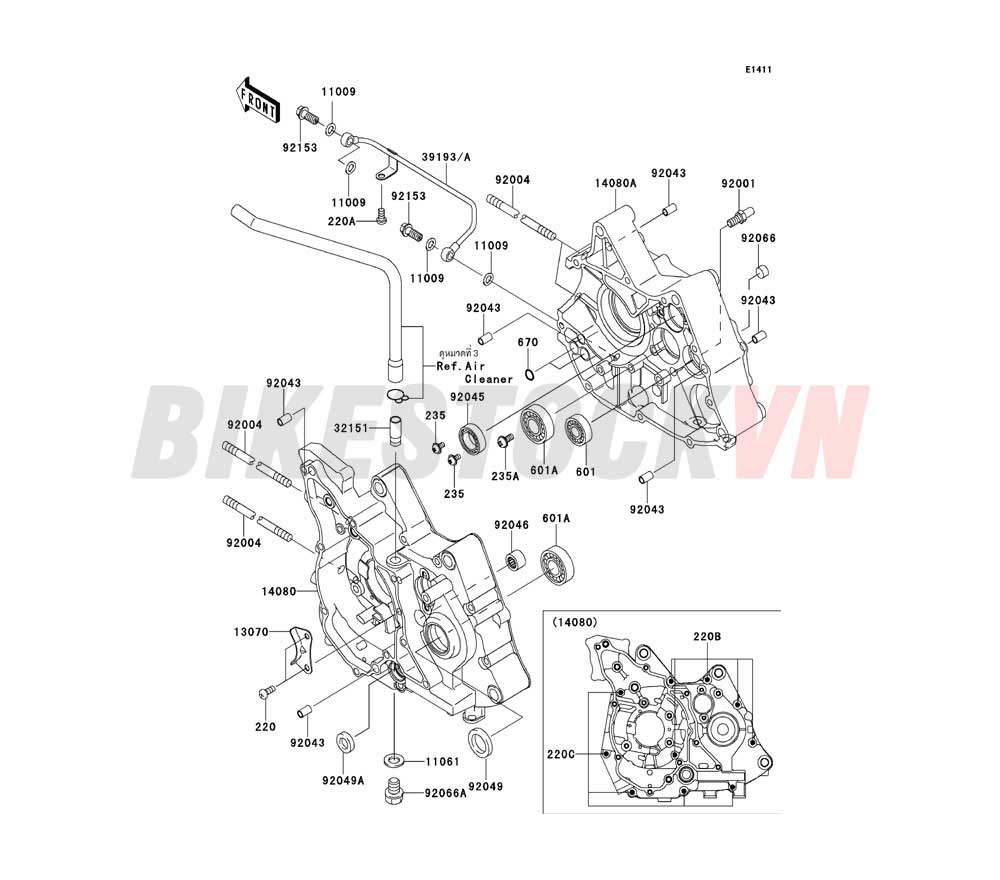 ENGINE CRANKCASE