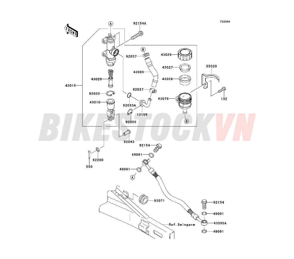 CHASSIS REAR MASTER CYLINDER