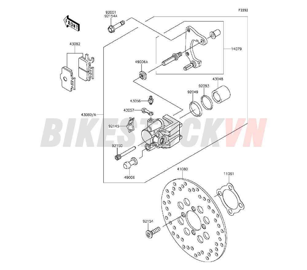 CHASSIS FRONT BRAKE