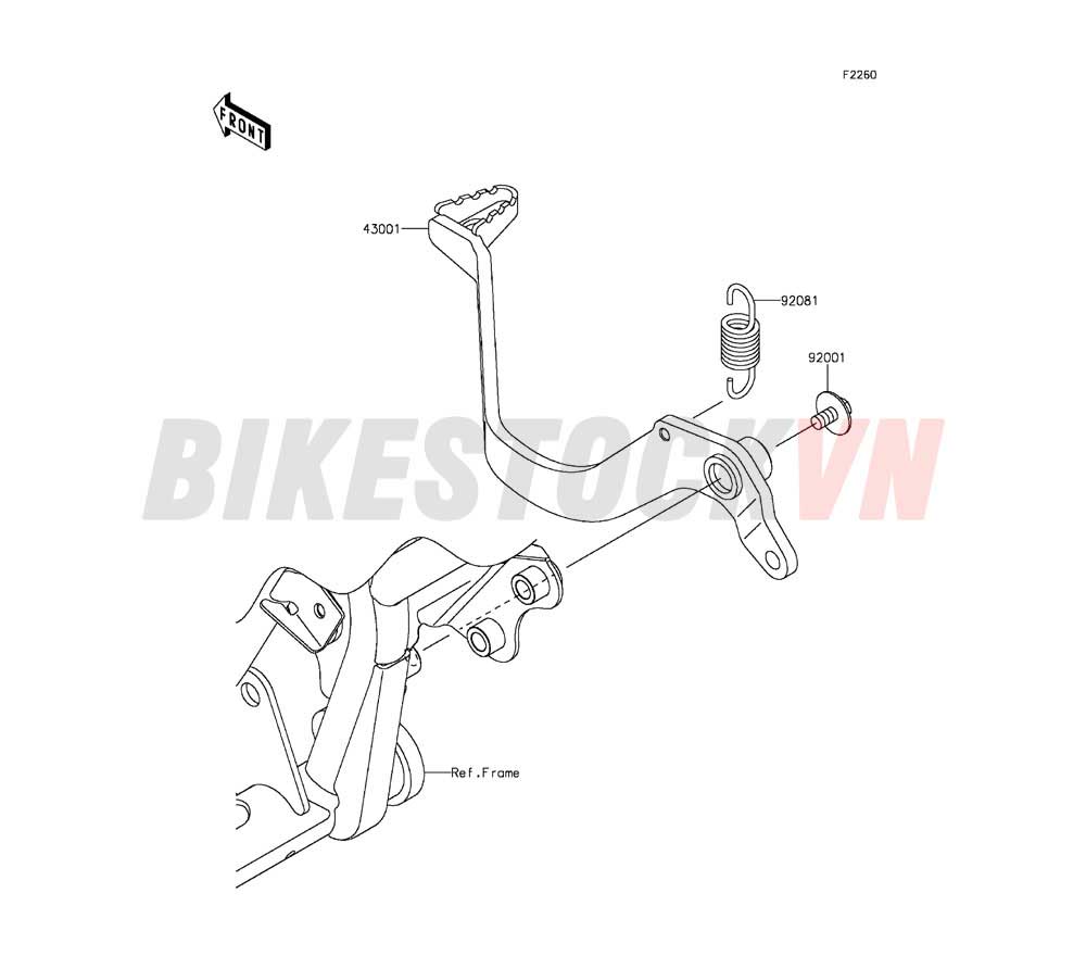 CHASSIS BRAKE PEDAL