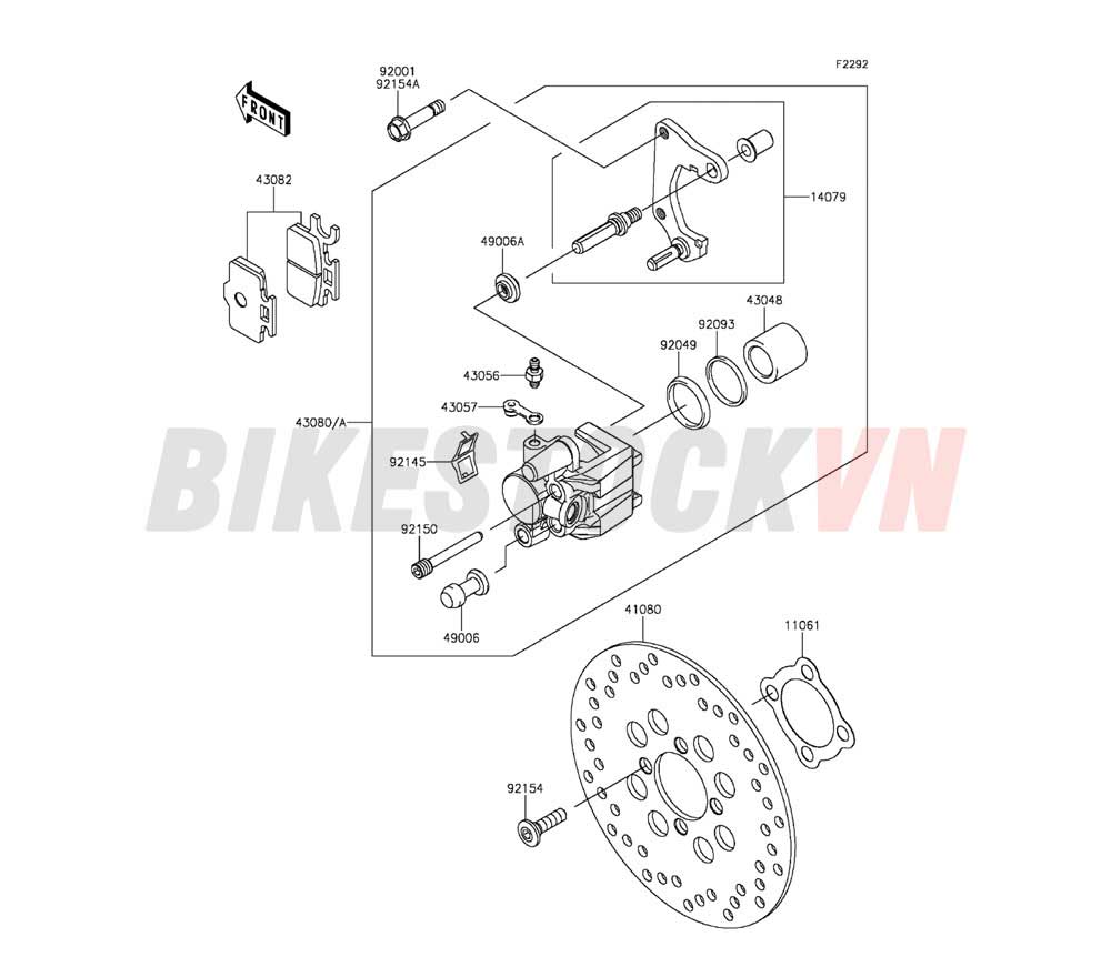 CHASSIS FRONT BRAKE