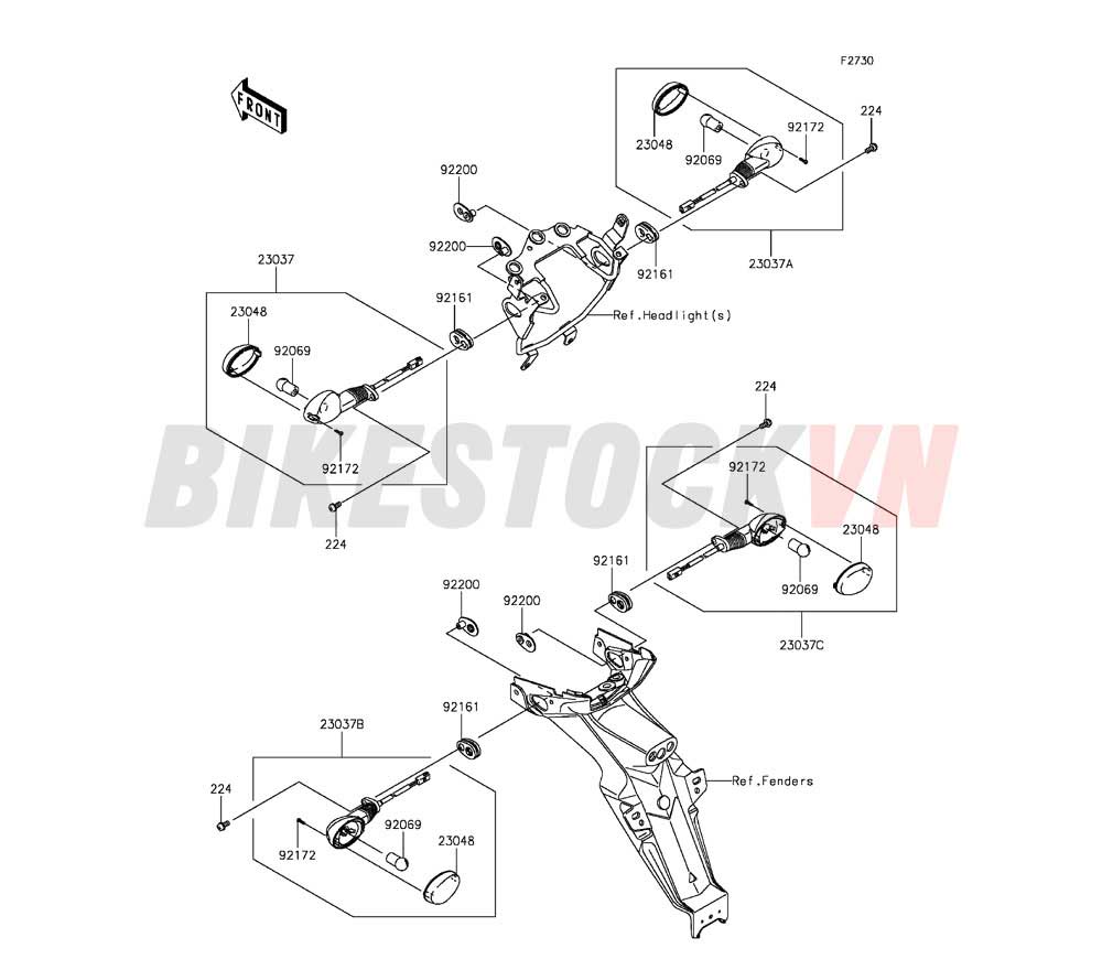 CHASSIS TURN SIGNALS