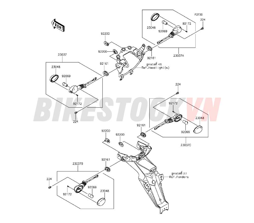 CHASSIS TURN SIGNALS