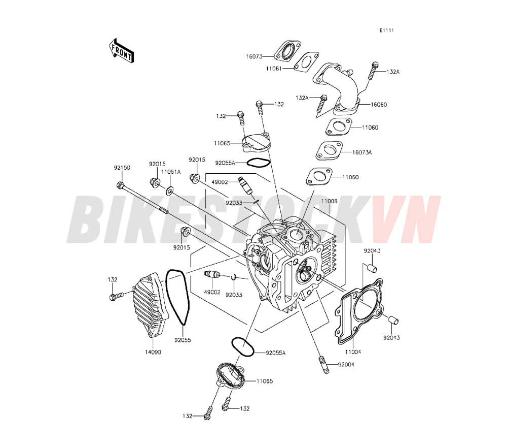 ENGINE CYLINDER HEAD