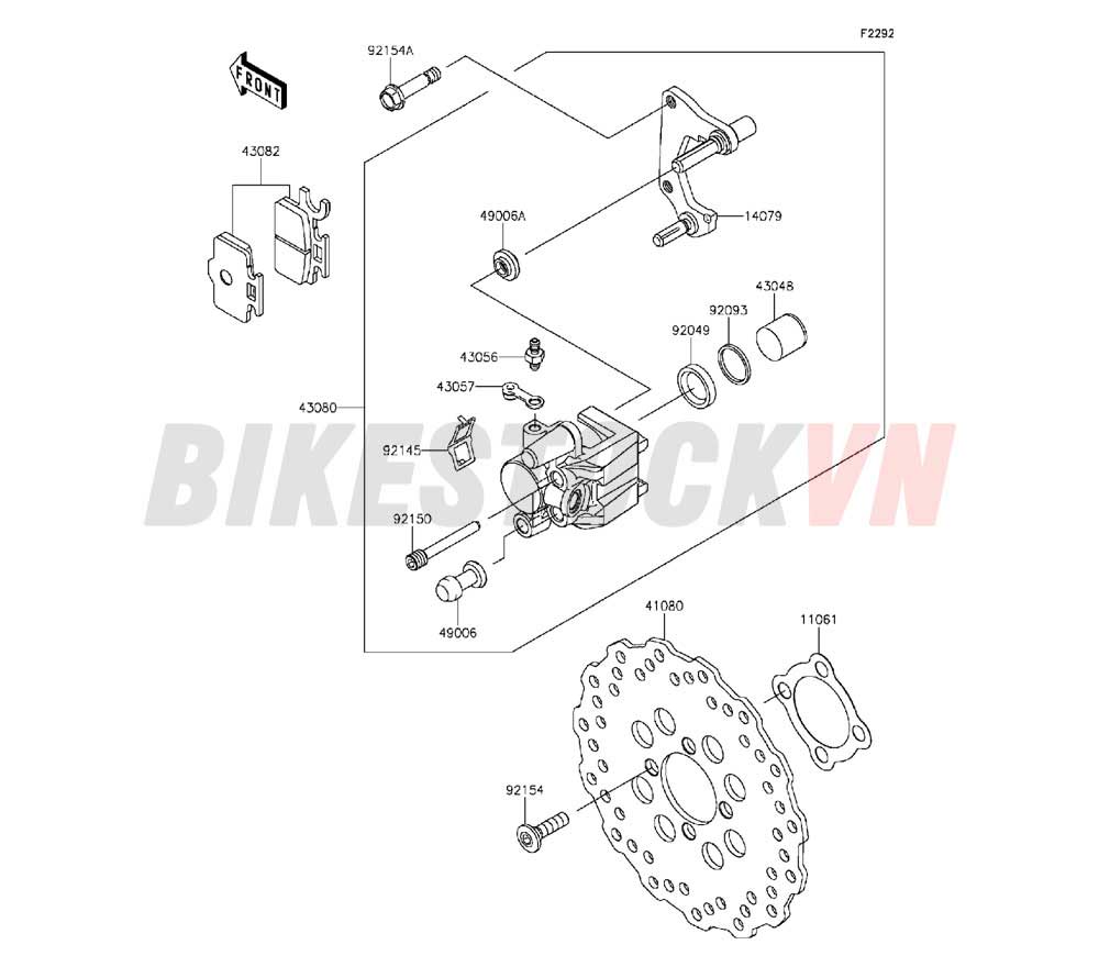 CHASSIS FRONT BRAKE