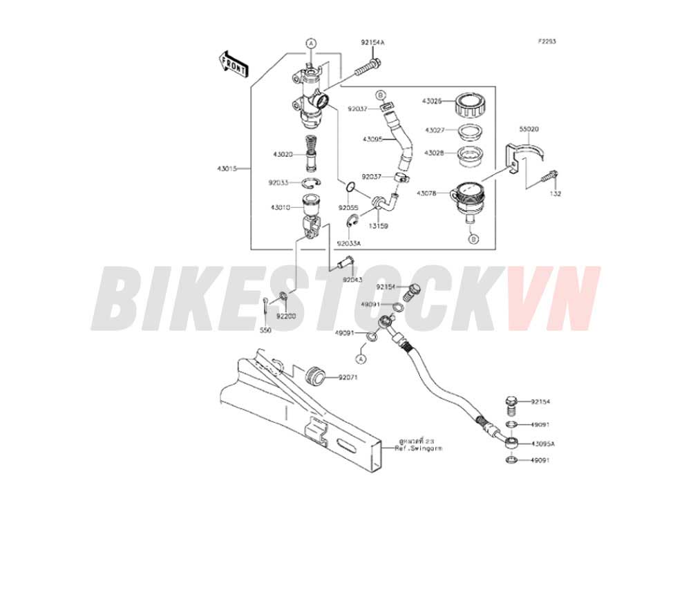 CHASSIS REAR MASTER CYLINDER