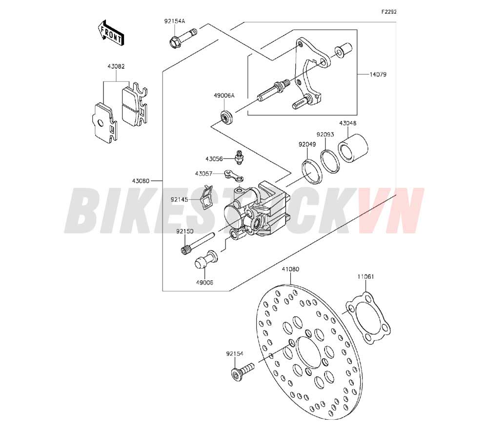 CHASSIS FRONT BRAKE