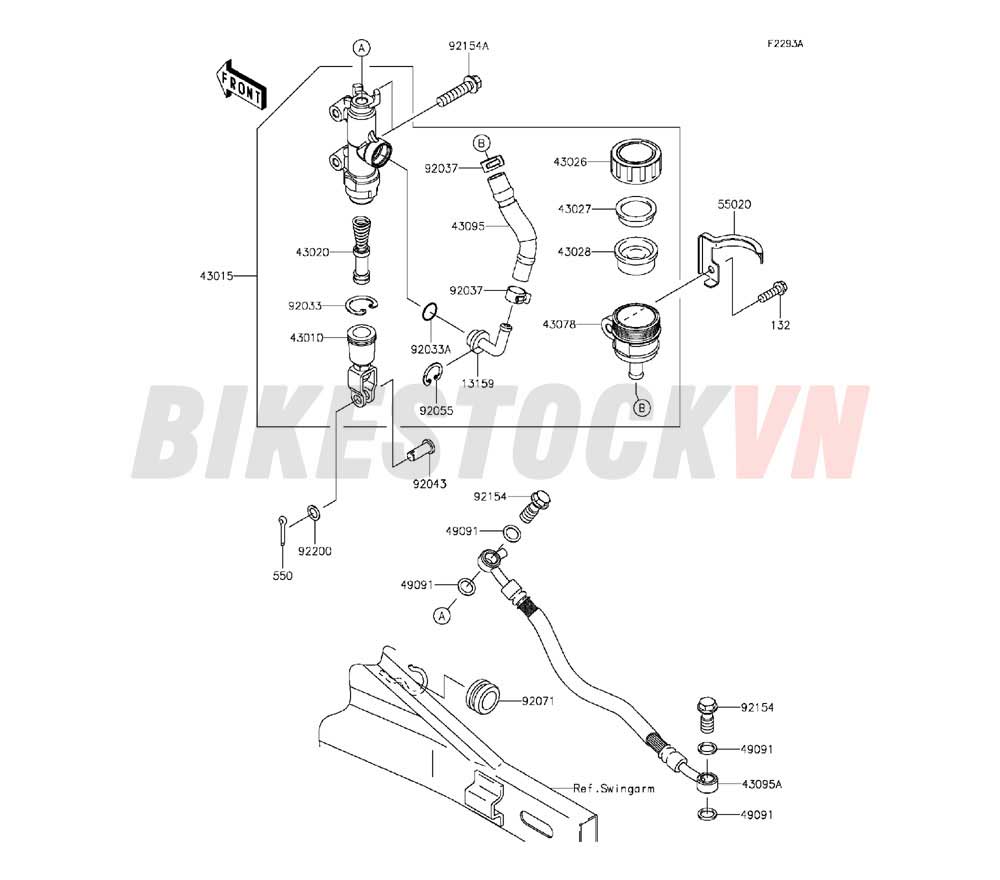 CHASSIS REAR MASTER CYLINDER