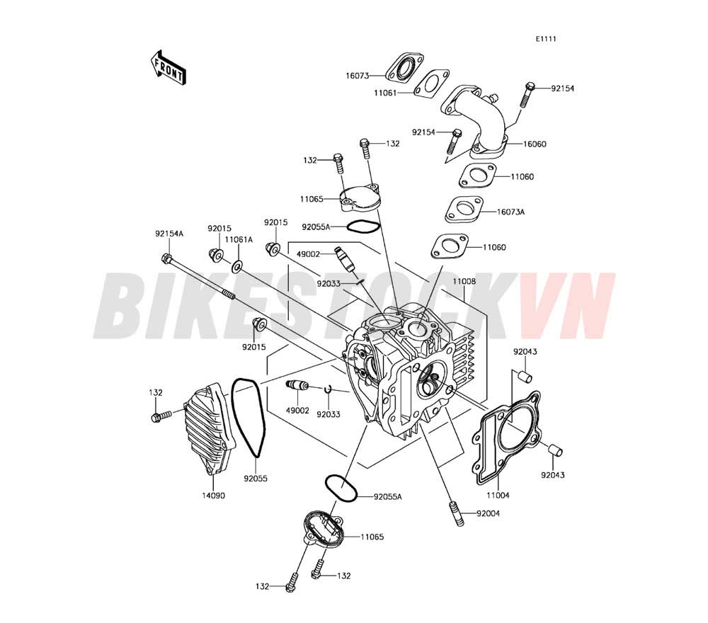 ENGINE CYLINDER HEAD