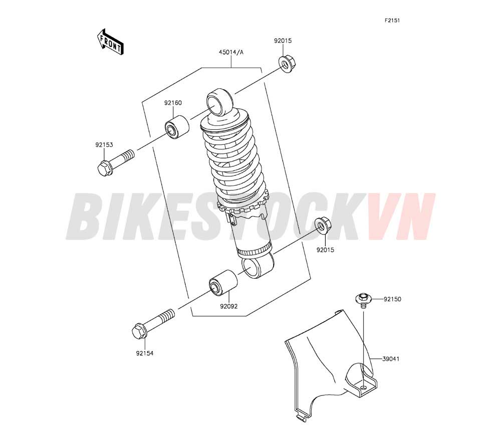 F-SUSPENSION SHOCK ABSORBER