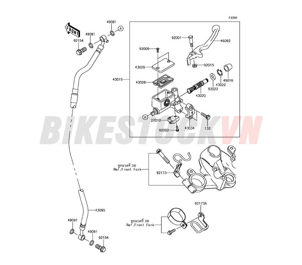 F-FRONT MASTER CYLINDER