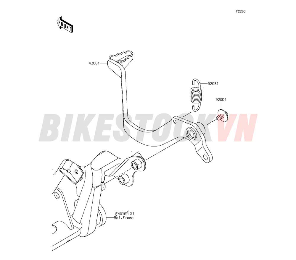 CHASSIS BRAKE PEDAL