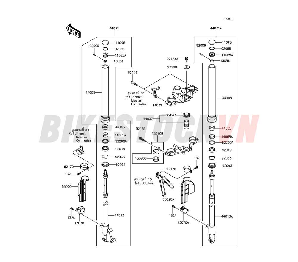 CHASSIS  FRONT FORK