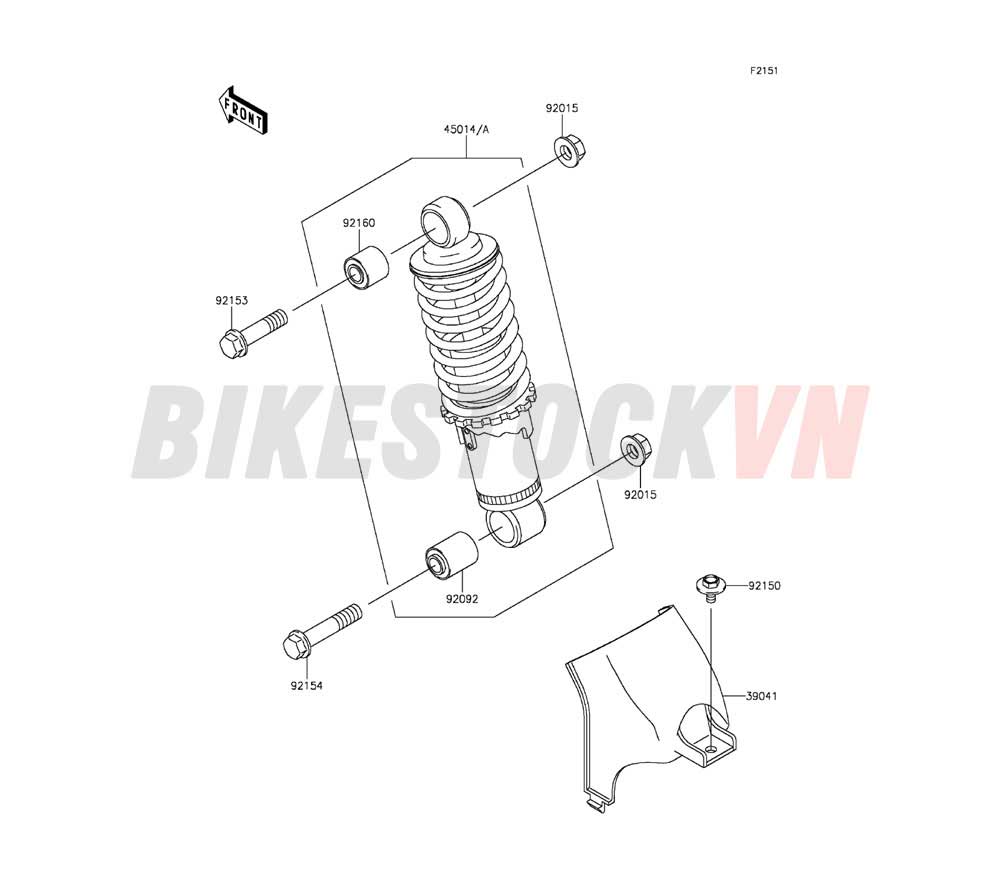 CHASSIS SUSPENSION SHOCK ABSORBER