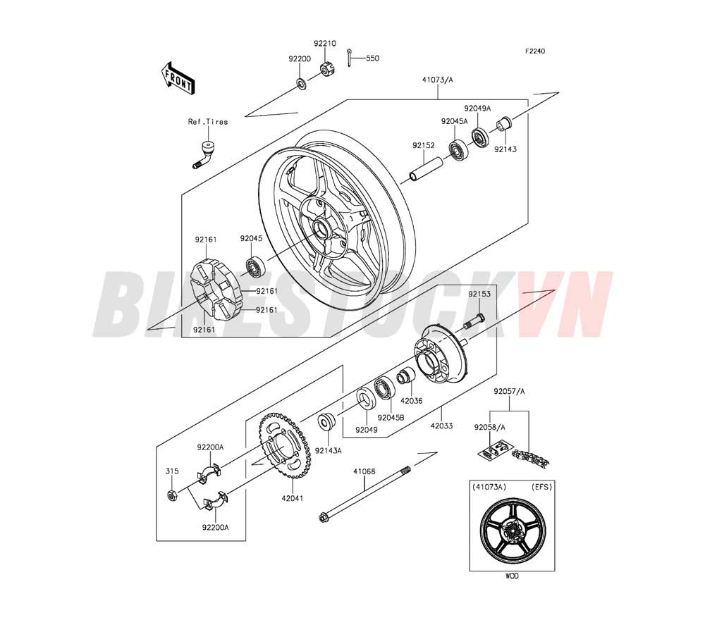 CHASSIS REAR HUB