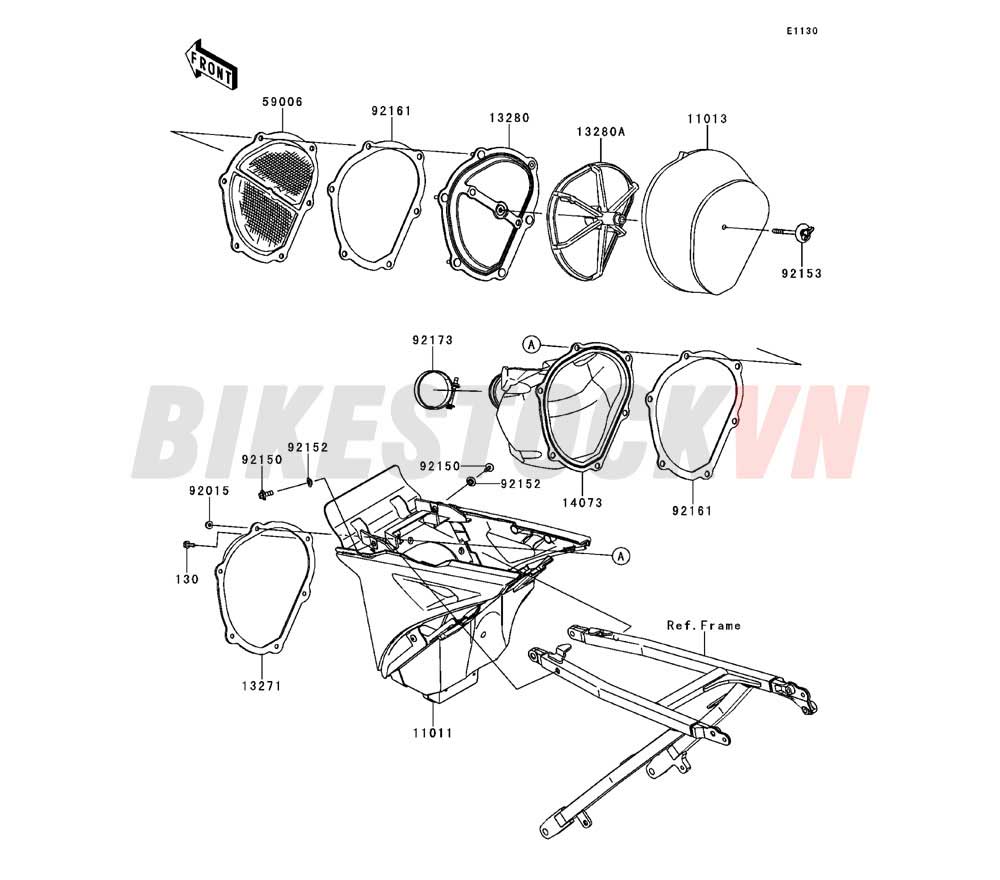 ENGINE AIR CLEANER