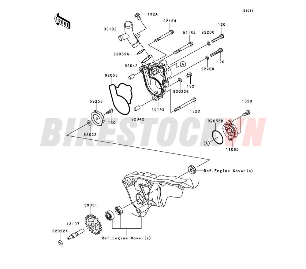 ENGINE WATER PUMP