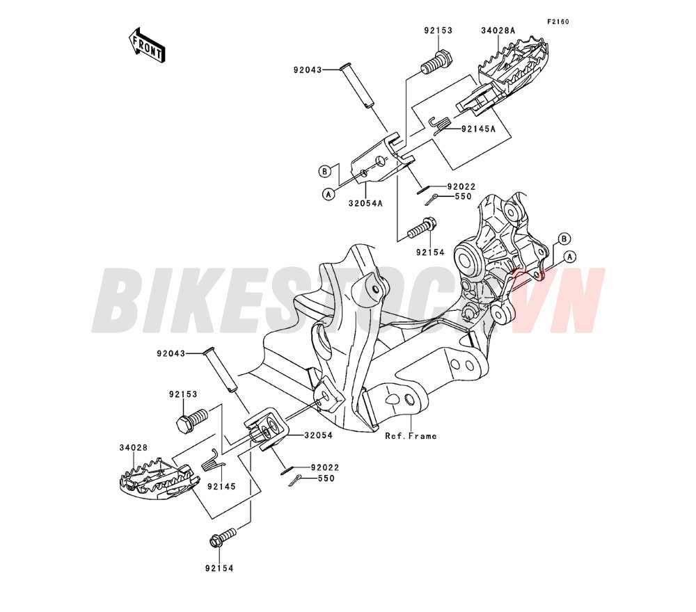 CHASSIS FOOTRESTS