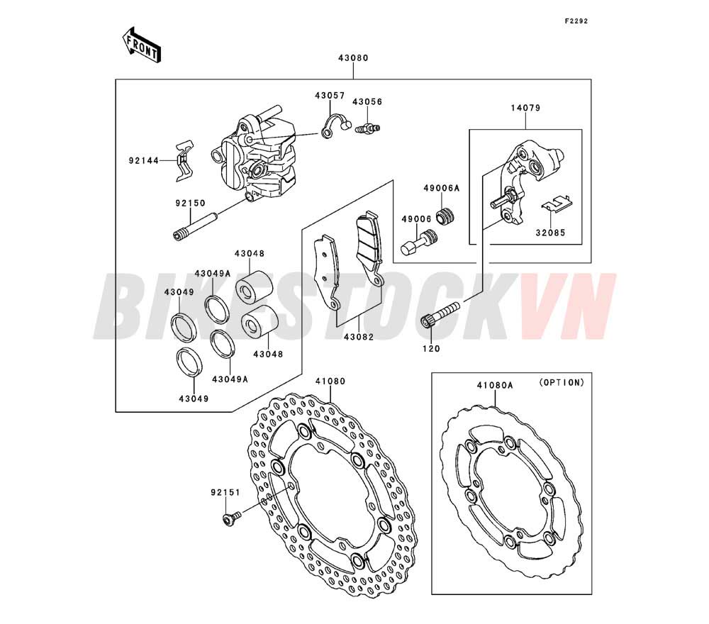 CHASSIS FRONT BRAKE