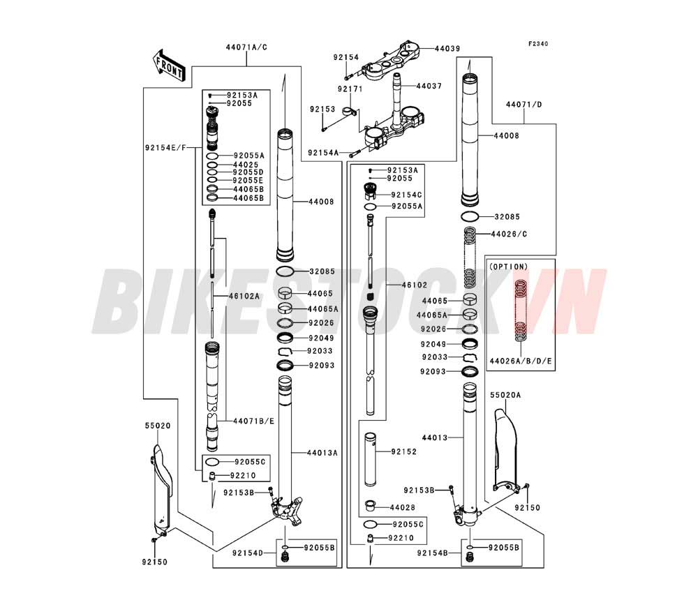 CHASSIS FRONT FORK