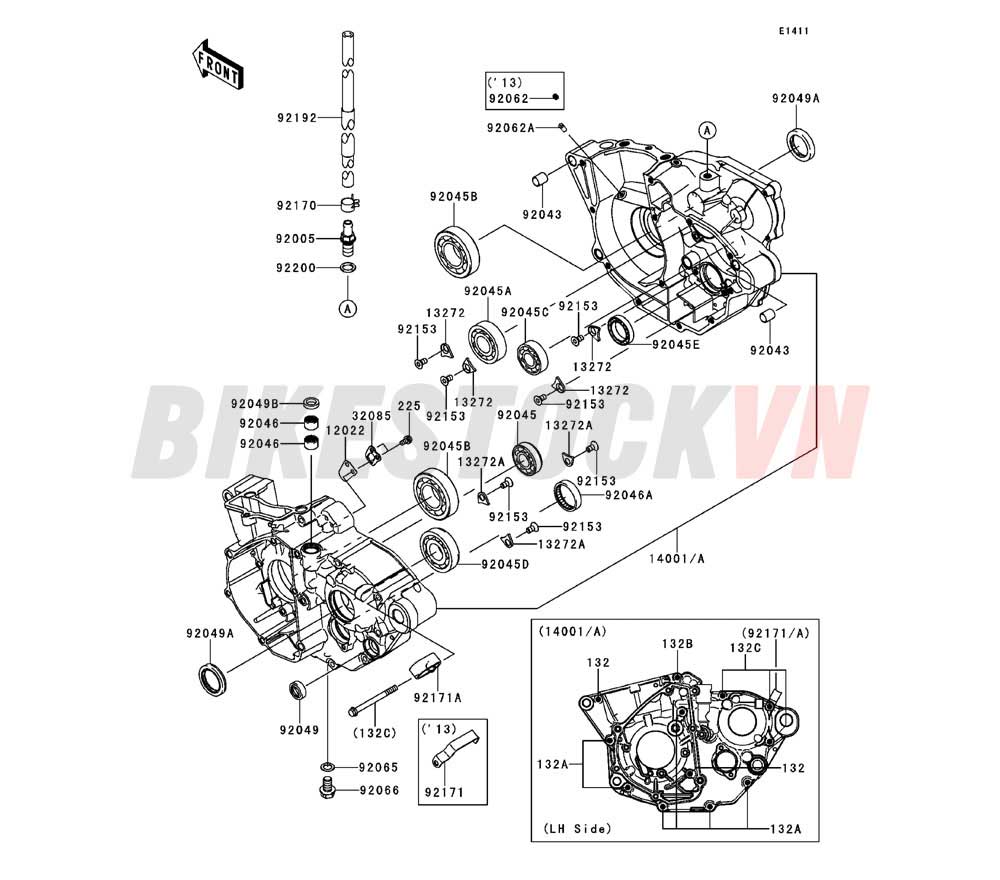 ENGINE CRANKCASE