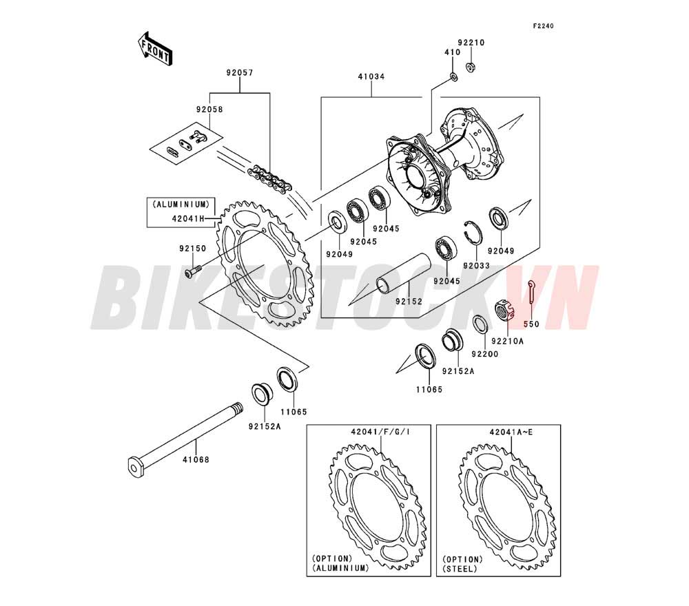 CHASSIS REAR HUB