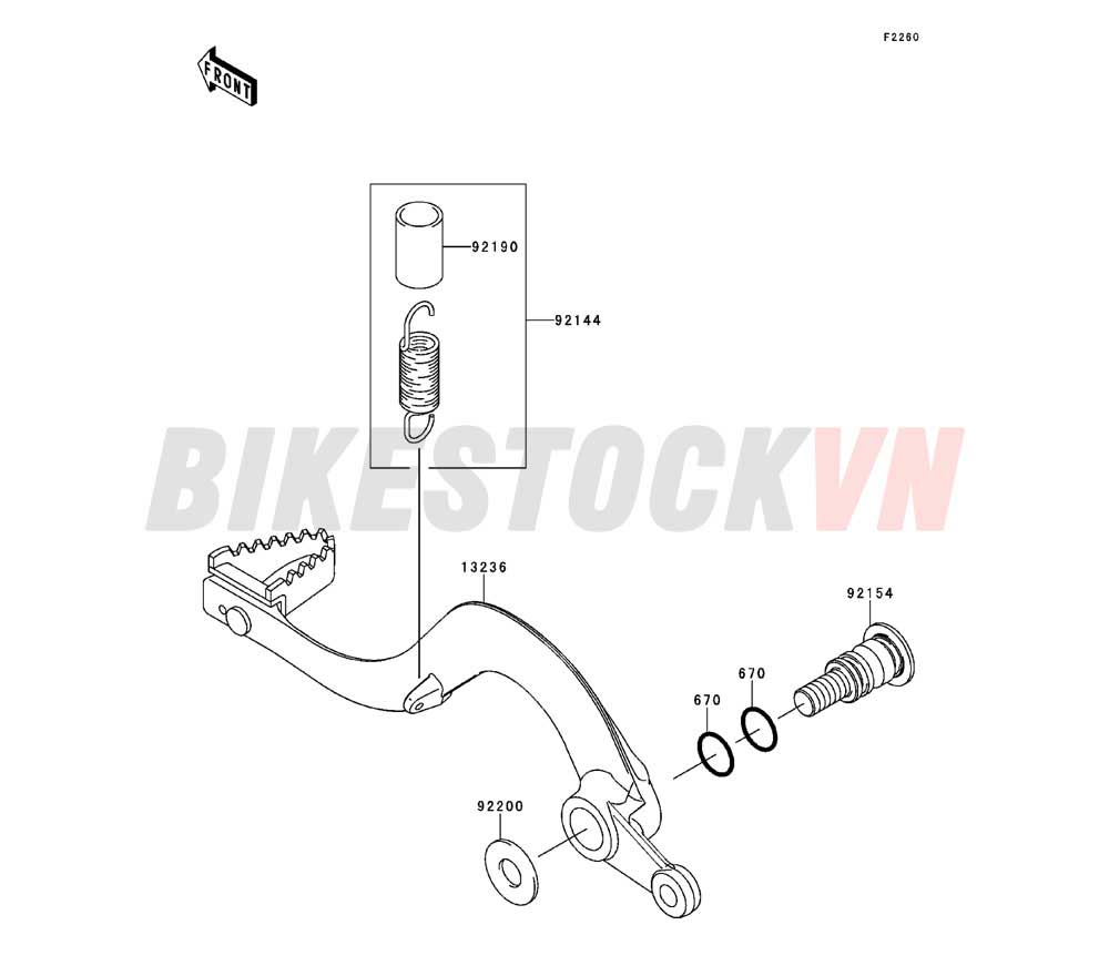 CHASSIS BRAKE PEDAL