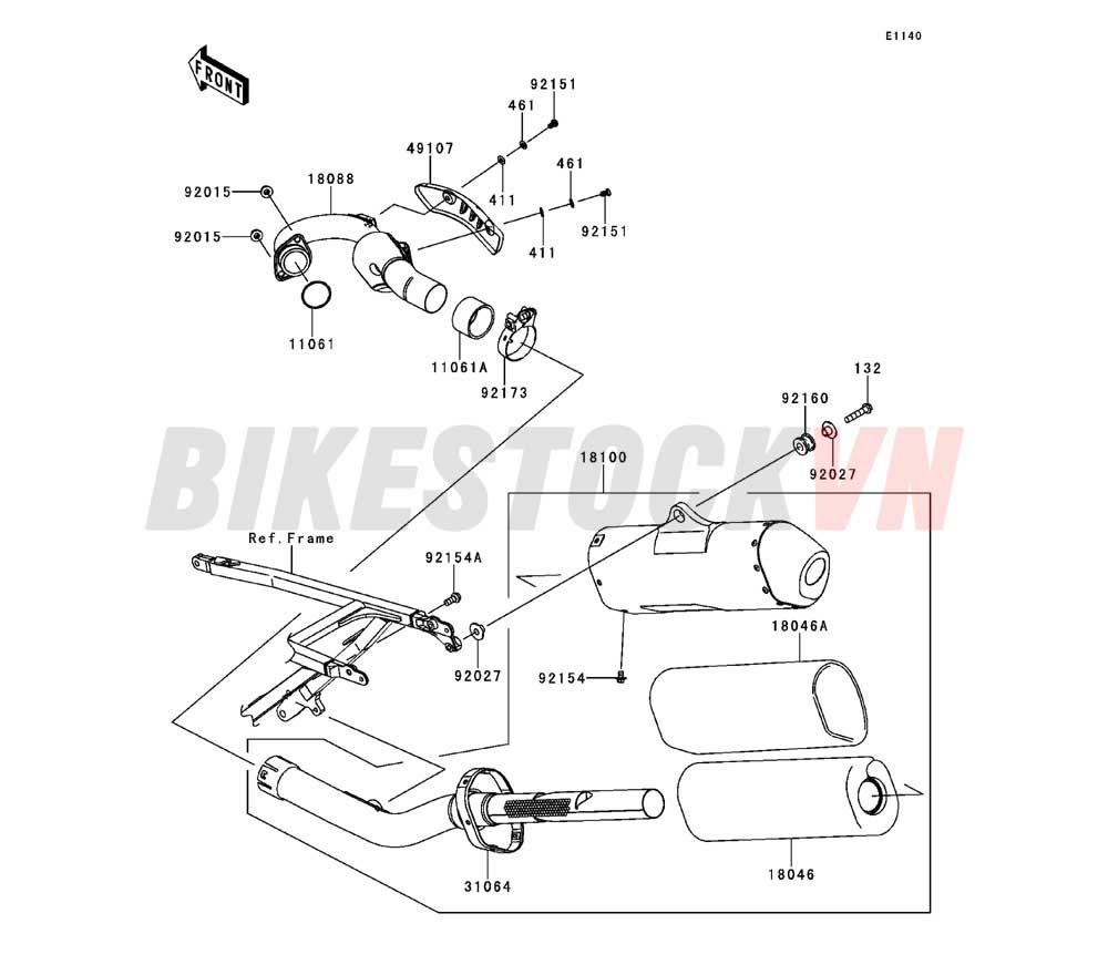 ENGINE MUFFLER(S)