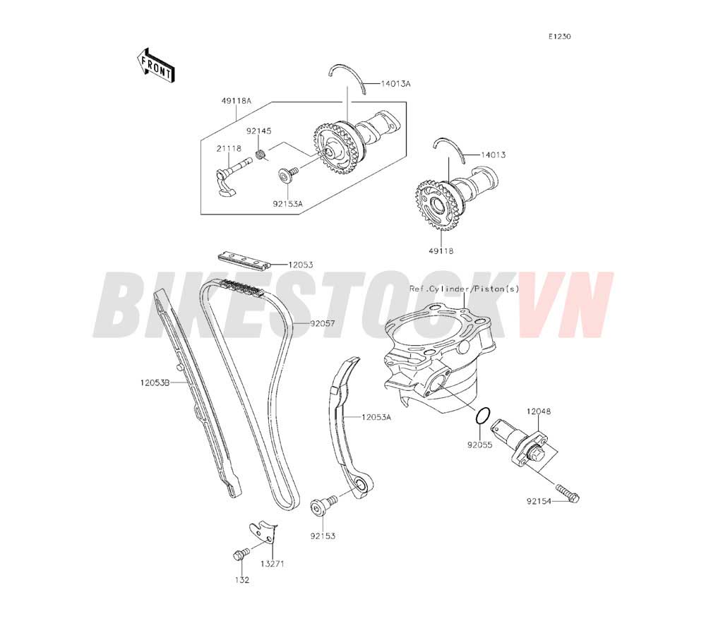 ENGINE CAMSHAFT(S)/TENSIONER