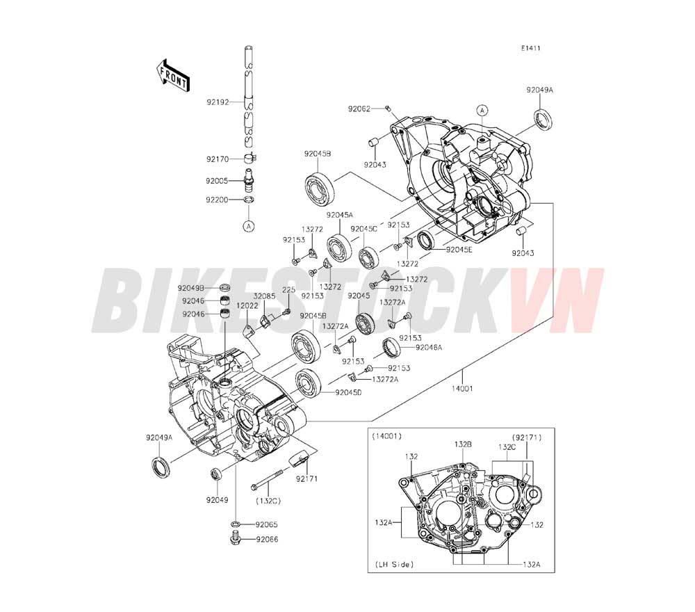 ENGINE CRANKCASE