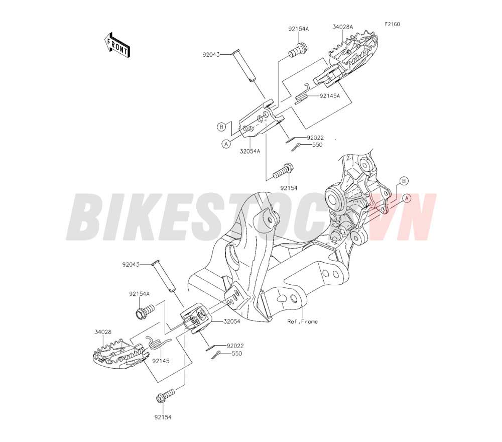 CHASSIS FOOTRESTS