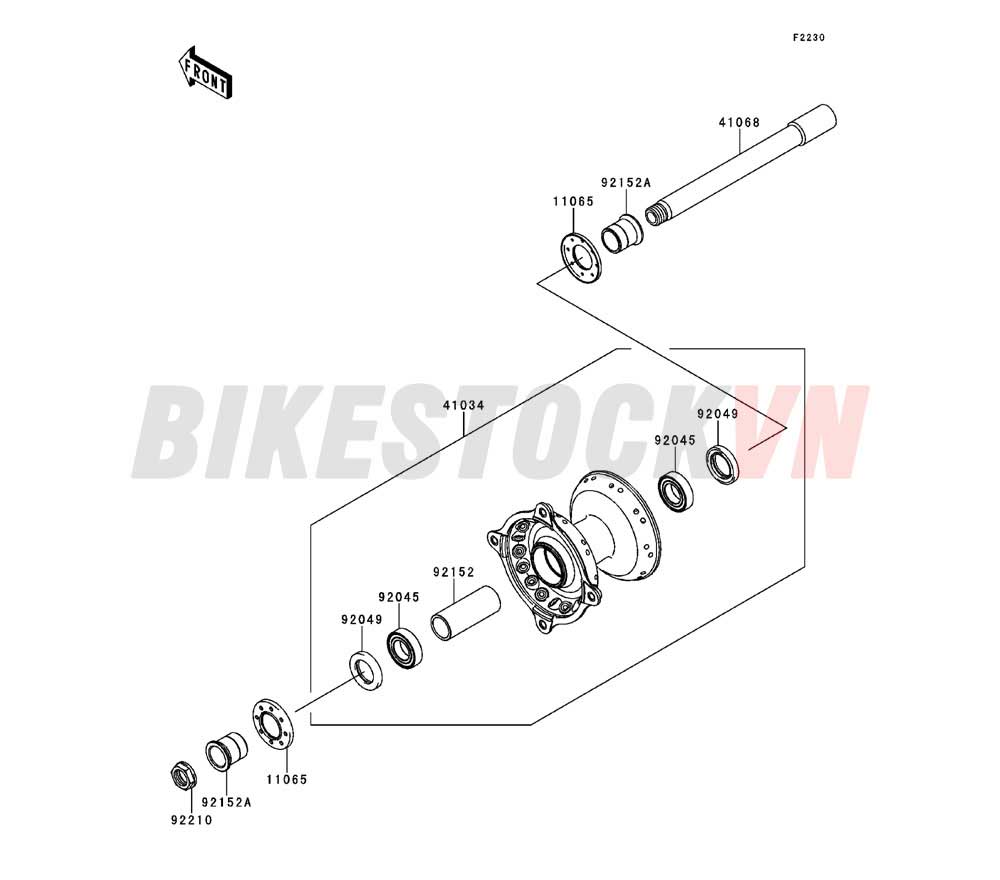 CHASSIS FRONT HUB