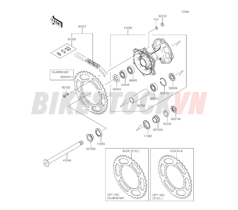 CHASSIS REAR HUB