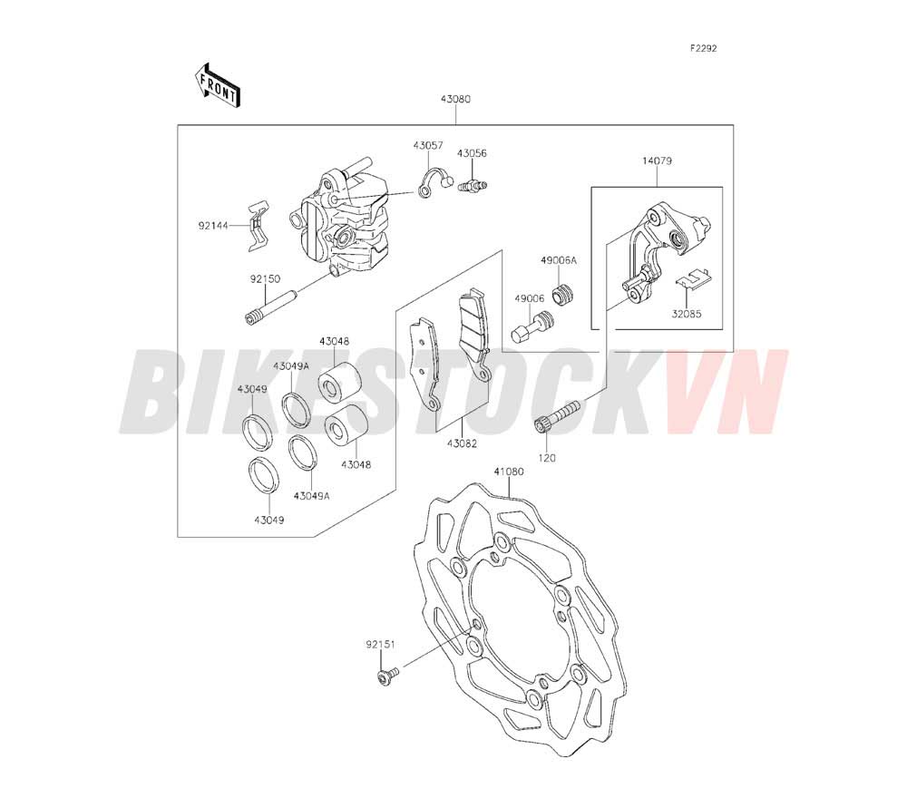 CHASSIS FRONT BRAKE