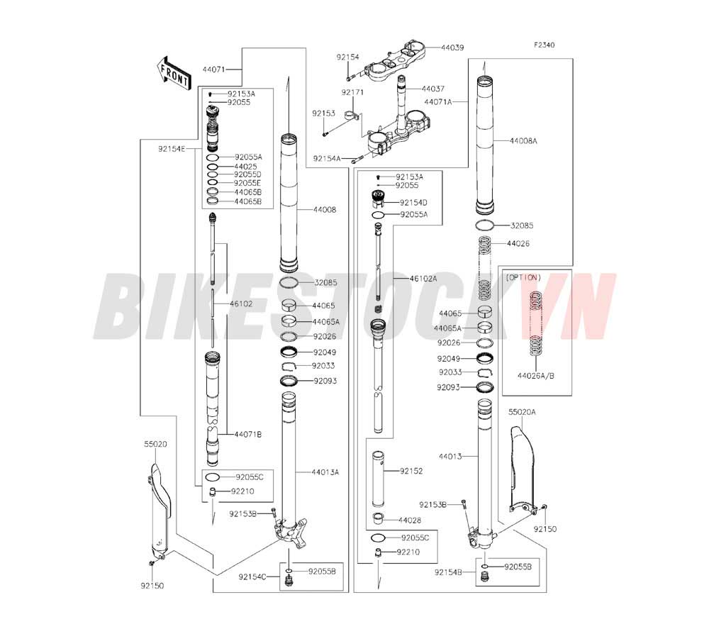 CHASSIS FRONT FORK