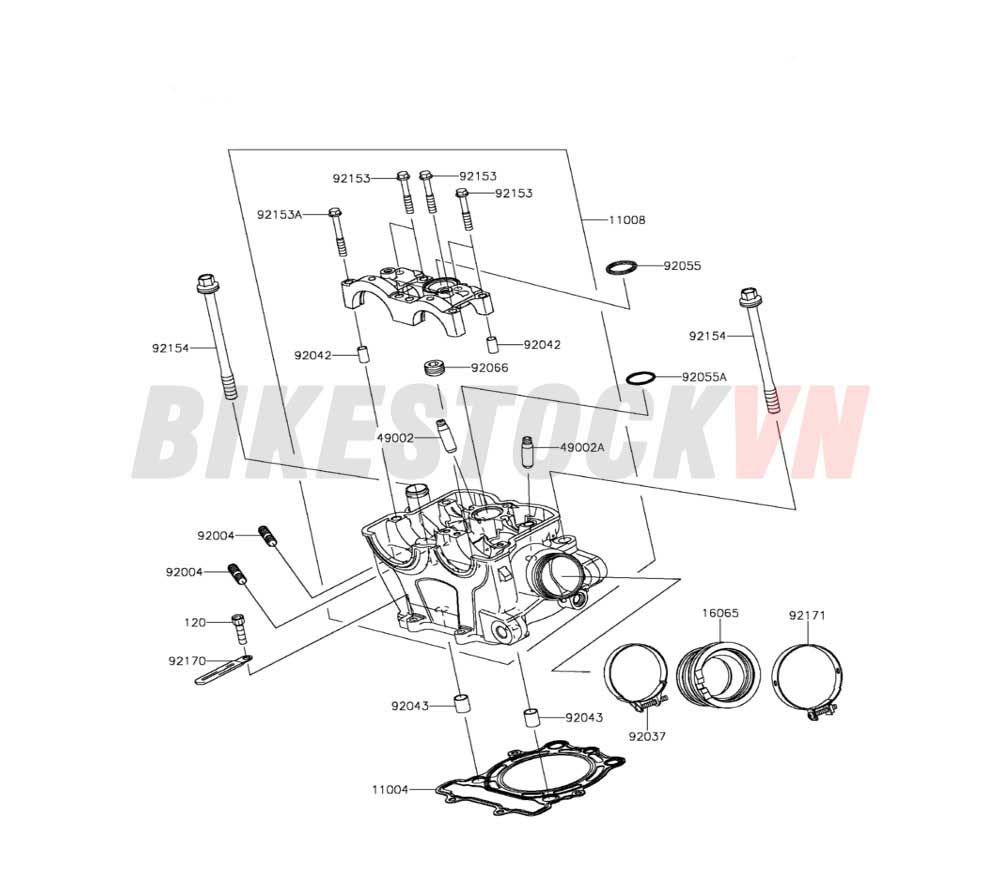 ENGINE CYLINDER HEAD