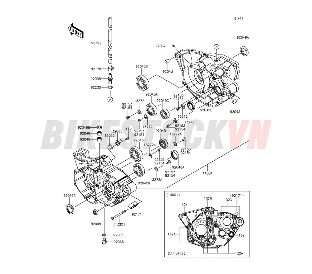 ENGINE CRANKCASE