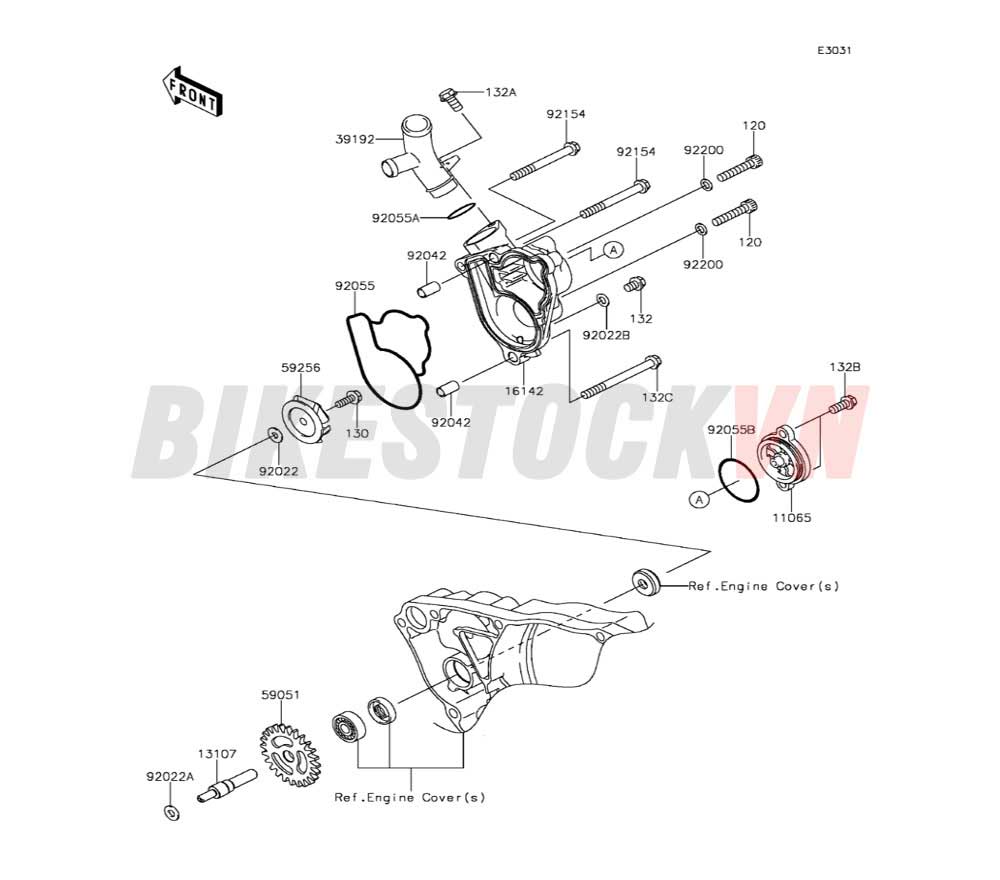 ENGINE WATER PUMP