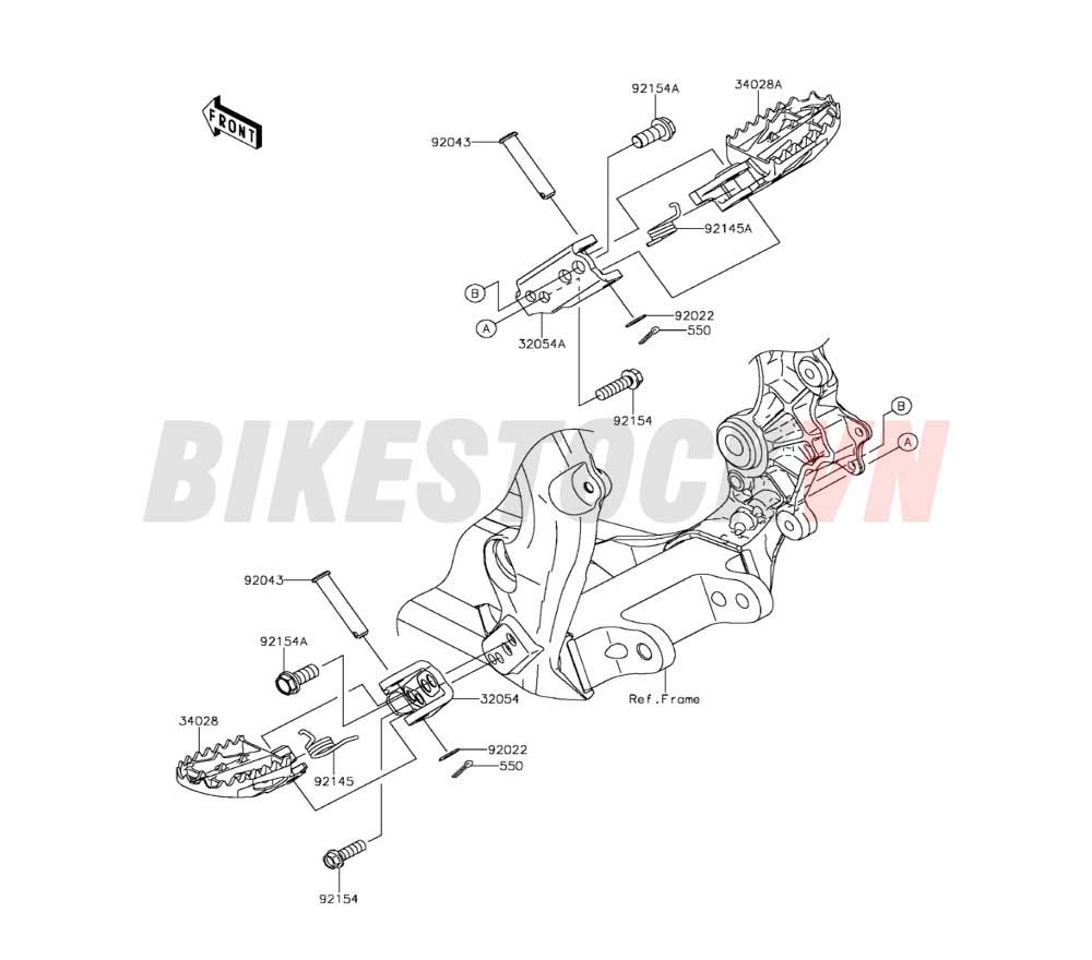 CHASSIS FOOTRESTS