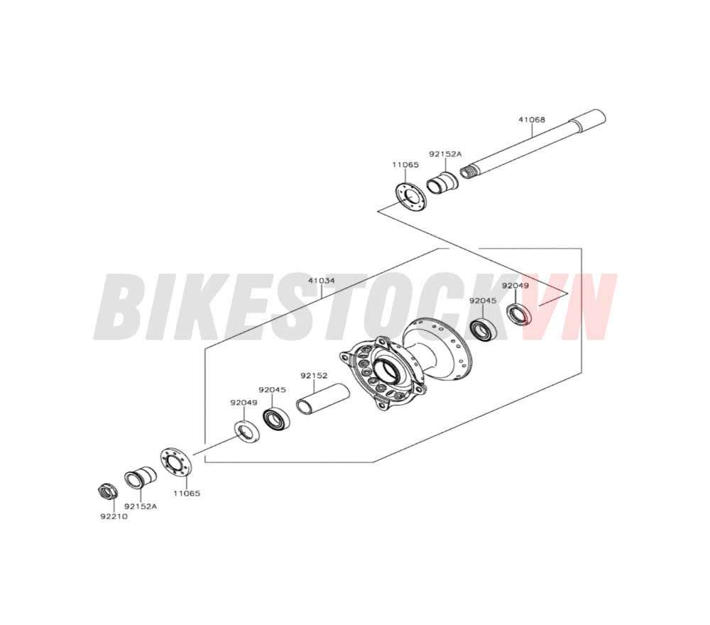 CHASSIS FRONT HUB