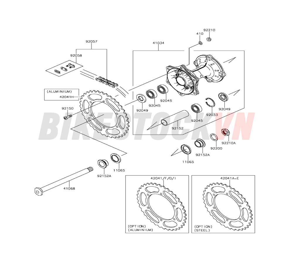 CHASSIS REAR HUB