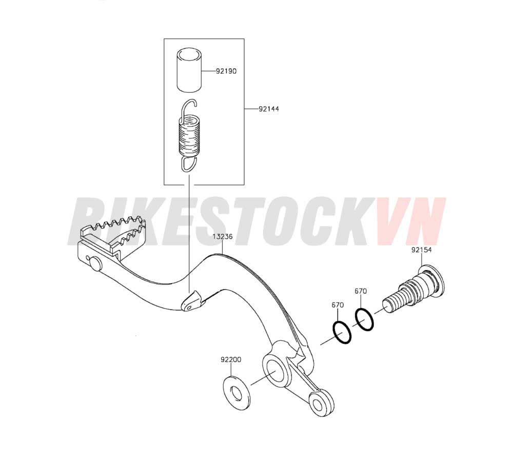 CHASSIS BRAKE PEDAL