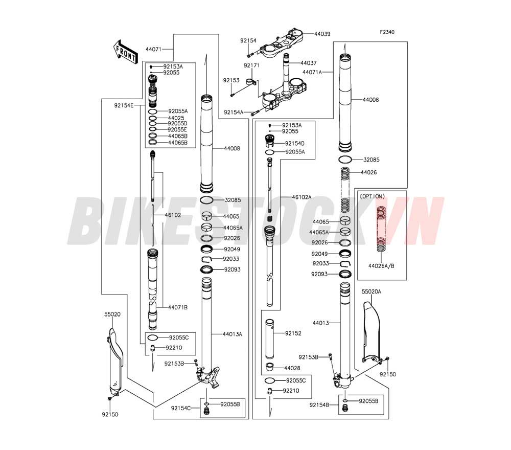 CHASSIS FRONT FORK