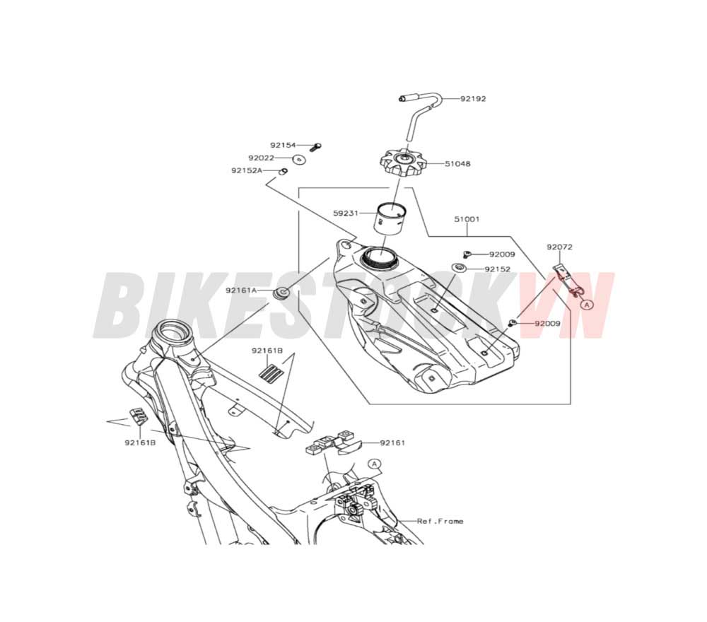 CHASSIS FUEL TANK