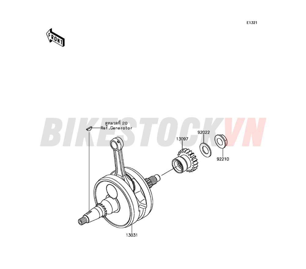 ENGINE CRANKSHAFT