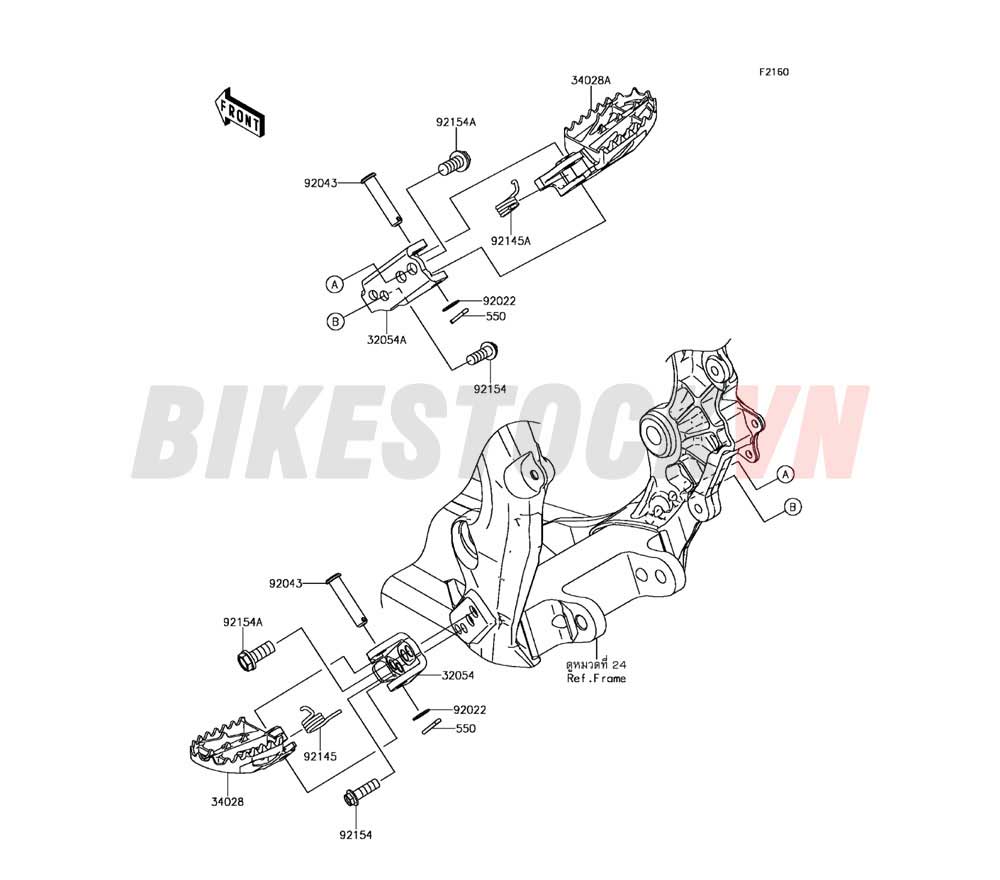 CHASSIS FOOTRESTS