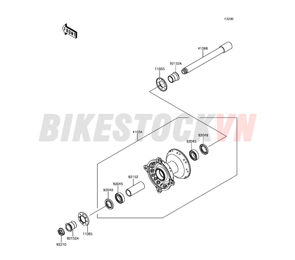 CHASSIS FRONT HUB