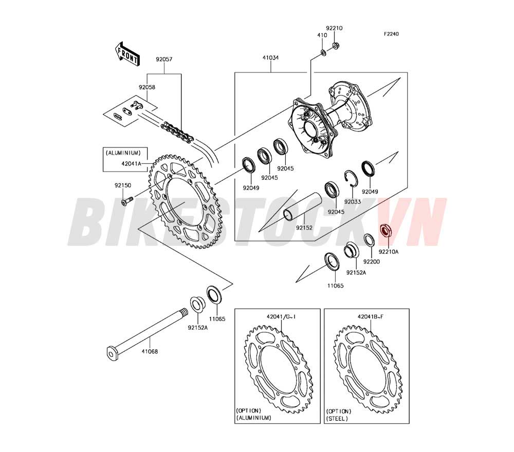 CHASSIS REAR HUB